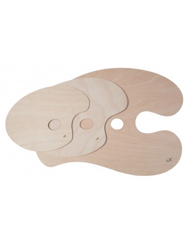 Malířská paleta oválná střední