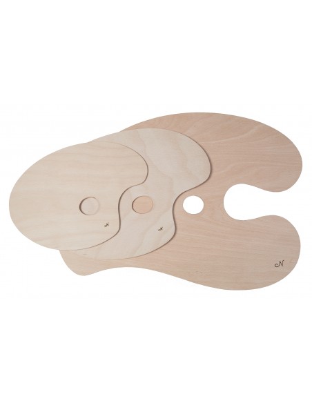 Malířská paleta oválná střední