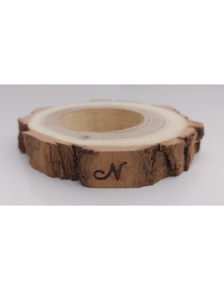 Dřevěný kroužek na ubrousky akát