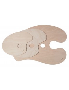 Malířská paleta oválná velká 2