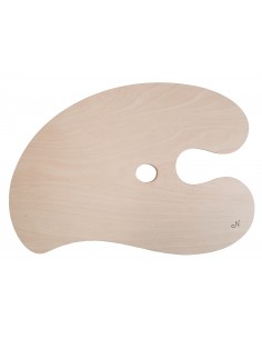 Malířská paleta oválná velká